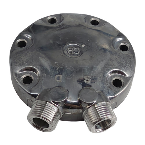 Sanden CB compressor Rear Head SD709 SD7H13 SD7H15 Vertical Tube O-Ring back cover