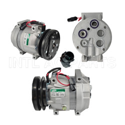 V5 ac compressor HYUNDAI EXCAVATOR 1A 130MM 24V BACK HEAD WITHOUT SENSOR 1106-90040 A5W00258A