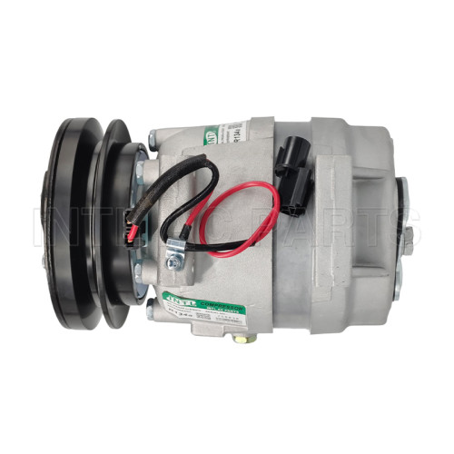 V5 ac compressor HYUNDAI EXCAVATOR 1A 130MM 24V BACK HEAD WITHOUT SENSOR 1106-90040 A5W00258A