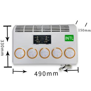 Electric air conditioner concealed parking air conditioner assembly Brush fan equipped with scroll compressor 5-hole hanging machine 12V