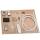 Electric air conditioner concealed parking air conditioner assembly Brush fan equipped with scroll compressor 5-hole hanging machine 12V