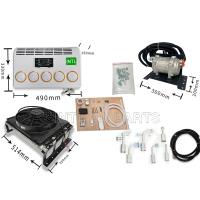 Electric air conditioner concealed parking air conditioner assembly Brush fan equipped with scroll compressor 5-hole hanging machine 12V/24V