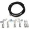 Electric air conditioner concealed parking air conditioner assembly Brush fan equipped with scroll compressor Silent hang-up 24V