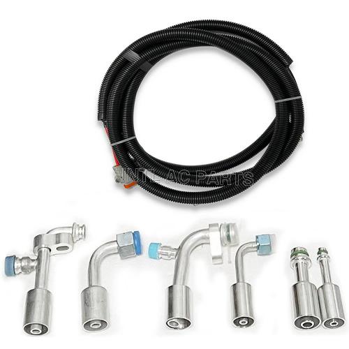 Electric air conditioner concealed parking air conditioner assembly Brush fan equipped with scroll compressor Silent hang-up 24V
