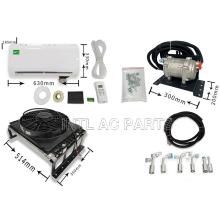 Electric air conditioner concealed parking air conditioner assembly Brush fan equipped with scroll compressor Silent hang-up 24V