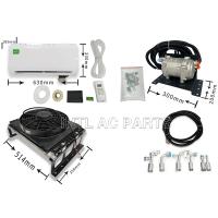 Electric air conditioner concealed parking air conditioner assembly Brush fan equipped with scroll compressor Silent hang-up 24V