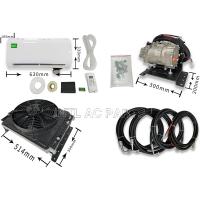 Electric air conditioner concealed parking air conditioner assembly Brushless fan equipped with Songzhi compressor Silent hang-up 24V