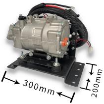 Electric air conditioner concealed parking air conditioner assembly Brushless fan equipped with Songzhi compressor Silent hang-up 24V