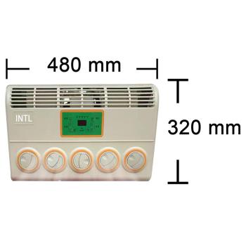 Electric air conditioner concealed parking air conditioner assembly New engineering harvester models 12V