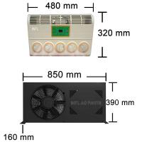 Electric air conditioner concealed parking air conditioner assembly New engineering harvester models 12V
