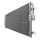 ac condenser 2019-2024 Jetour X70 1.5cc F01-8105010BA size 661X337.2X16mm