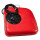 INTL-EA120R-2 RV truck parking air conditioner 24V light truck with R134a Refrigerant Red 24V