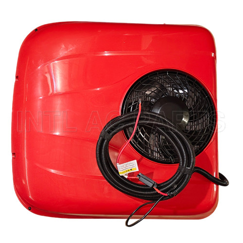 INTL-EA120R-2 RV truck parking air conditioner 24V light truck with R134a Refrigerant Red 24V