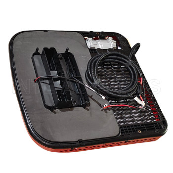 INTL-EA120R-2 RV truck parking air conditioner 24V light truck with R134a Refrigerant Red 24V