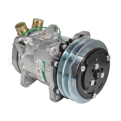 SANDEN SD7H15 W/24V 2GR CLUT AC Compressor for Universal Compressor automotive