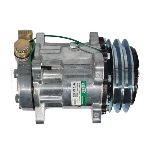 SANDEN SD7H15 W/24V 2GR CLUT AC Compressor for Universal Compressor automotive