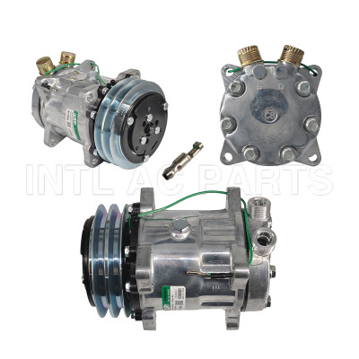 SANDEN SD7H15 W/24V 2GR CLUT AC Compressor for Universal Compressor automotive