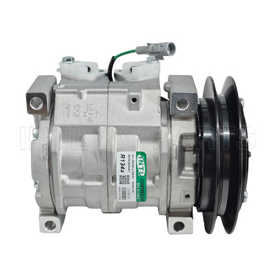 10S13C car ac compressor Máquina Escavadeira John Deere 290GLC/ 2144G/ 345GLC - 24 Volts RC.600.407