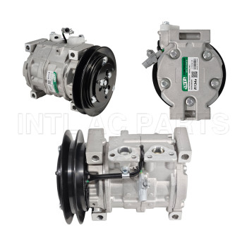 10S13C car ac compressor Máquina Escavadeira John Deere 290GLC/ 2144G/ 345GLC - 24 Volts RC.600.407