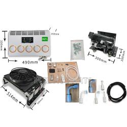 5-hole hanging machine 12V Brush fan equipped with double-cylinder rotor machine