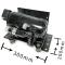 5-hole hanging machine 24V Electric air conditioner Brush fan equipped parking air conditioner assembly