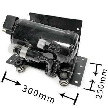 Double-cylinder Rotor Machine Silent Hang-up 12V Electric Air Conditioner Assembly