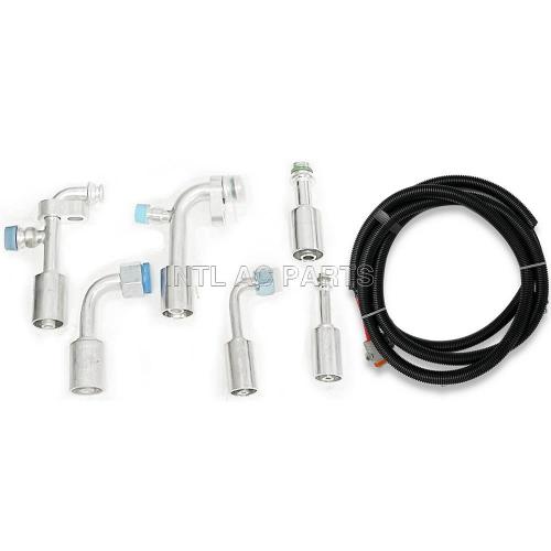 12V Brushless Fan Equipped with Scroll Compressor Including Pipe Head