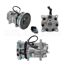Sanden 7H15 Ac Compressor 1A 138MM 12V C02073CA TEM975896 7421737 7511300 7811300
