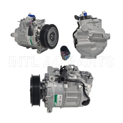 Denso 7SEU16C Auto Ac Compressor 2000-2004 AUDI A4 B6 1.6 1.8 2.0 2.4 3.0 6PK 110MM 480260805H CS20546 DCP02025