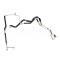 Hose assembly pipe fitting 2015-2018 Chevrolet sail 1.3L AC Air Conditioning Hose Line Pipe