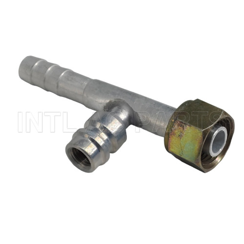 #8 Straight O-RING Al Joint with R134a High & Low Pressure Valve