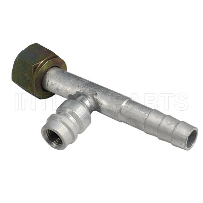 #8 Straight O-RING Al Joint with R134a High & Low Pressure Valve