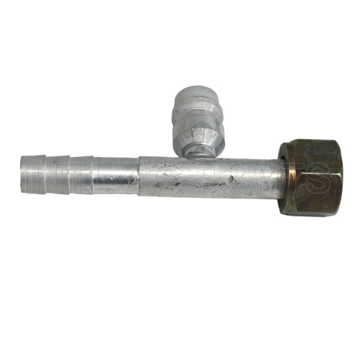 #8 Straight O-RING Al Joint with R134a High & Low Pressure Valve