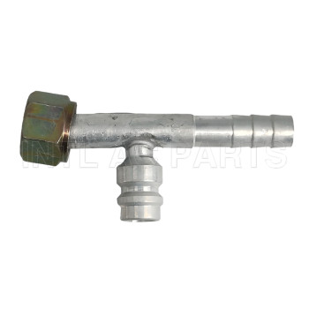 #8 Straight O-RING Al Joint with R134a High & Low Pressure Valve
