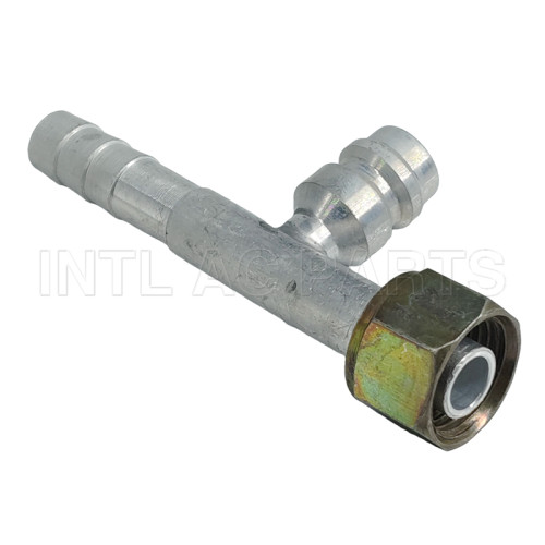 #8 Straight O-RING Al Joint with R134a High & Low Pressure Valve