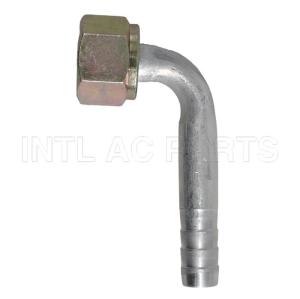 #12 90 Degree Female Aluminum Auto Air Conditioning Hose Fitting FT 1324C