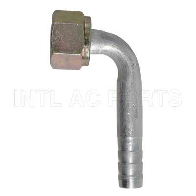 #12 90 Degree Female Aluminum Auto Air Conditioning Hose Fitting FT 1324C