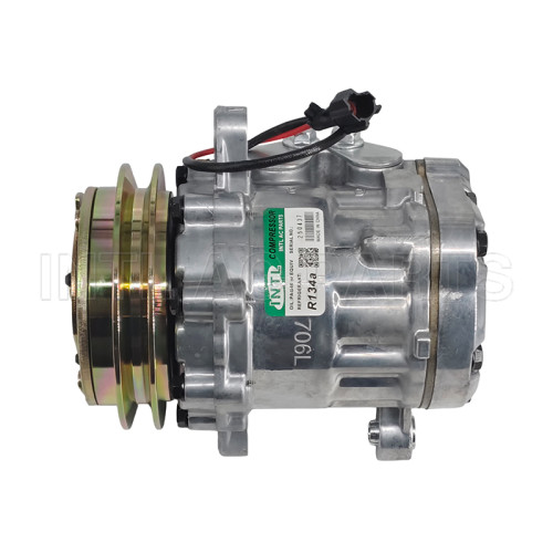 SD 7B10 Ac compressor  MINI EXCAVATOR YANMAR SANDEN 7189 1A 115MM 12V