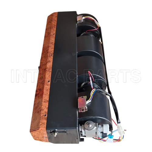 BEU-223L-100 Cooling Evaporator Unit Assembly Walnut Wood Color Bezel