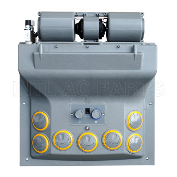 Sleep Aie Conditioner Evaporator Unit 32 pass 4 way all Aluminum coil small ceiling 495*570*150mm 12V