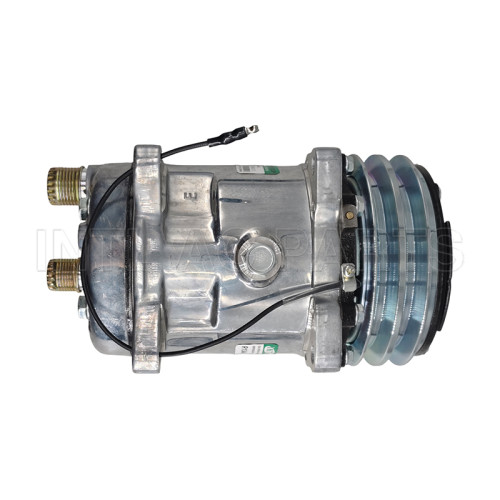 NEW HOLLAND/CASE/IH 521 525 527 AIR CONDITIONING COMPRESSOR SANDEN SD5H14 5412 5730 ABPN83304362 72239750