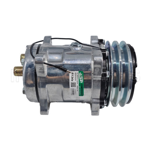 NEW HOLLAND/CASE/IH 521 525 527 AIR CONDITIONING COMPRESSOR SANDEN SD5H14 5412 5730 ABPN83304362 72239750