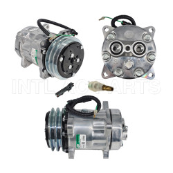 SD7H15 car ac compressor GV CYLINDER HEAD 4862 C0 4862C RC.600.241 RC.600.641 125MM 24V