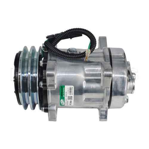 SD7H15  car ac compressor GV CYLINDER HEAD 4862 C0 4862C RC.600.241 RC.600.641 125MM 24V