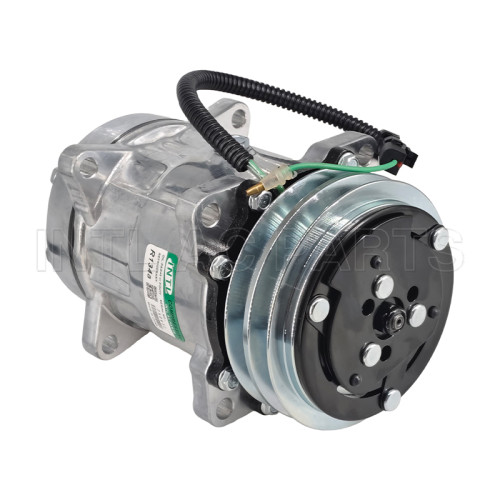 SD7H15  car ac compressor GV CYLINDER HEAD 4862 C0 4862C RC.600.241 RC.600.641 125MM 24V