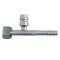 Car air conditioning hose barb fitting hose connector with #6 Straight O-RING  Al joint with R134a high & low pressure valve