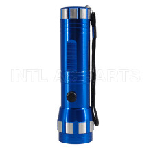FLUORESCENT SCANNING Compact flashlight with dichrolic filter produces bright UV Blue light
