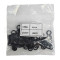 Ac compressor O-RING 6.8*1.9mm NBR BLACK 100pc/ bag R134a auto parts o-ring