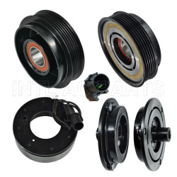 HS20 CAR AUTO AC COMPRESSOR clutch 2007-2009 Kia Sorento 12V 6PK 119-122MM