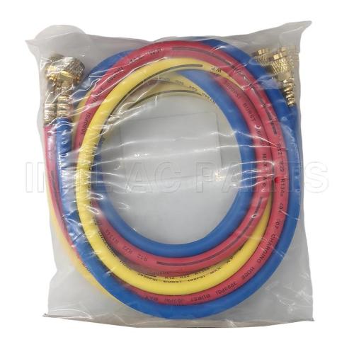 72INCH 1/4SAE Ac Refrigerant Charging Hose R12 R22 R134a R502 1M